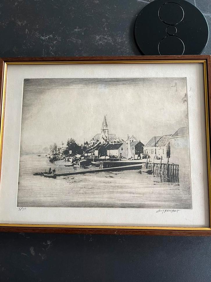 2 pentekeningen van Romain Malfliet, Antiek en Kunst, Kunst | Tekeningen en Fotografie, Ophalen