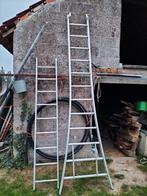 Ladder aluminium, Doe-het-zelf en Bouw, Ladders en Trappen, Ophalen of Verzenden, Zo goed als nieuw, Ladder