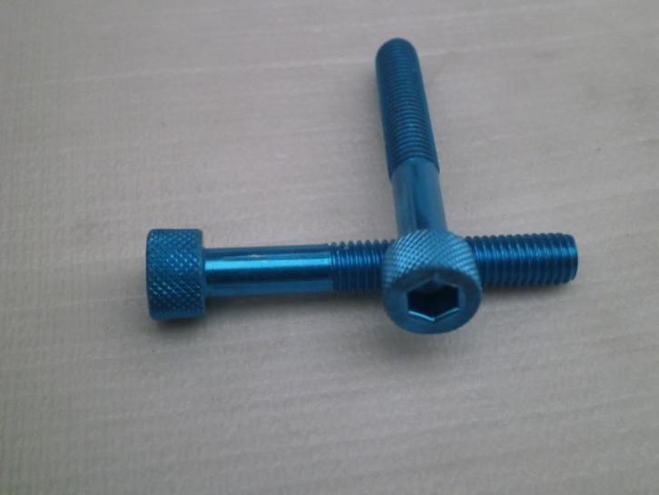 Geanodiseerde Bouten Parker Rondellen, Vélos & Vélomoteurs, Pièces de cyclomoteur | Général, Neuf, Enlèvement ou Envoi