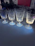 10 verres à vin rouge en cristal. Parfait état., Enlèvement