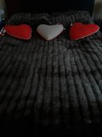 Couverture avec 3 coussin décorative, Huis en Inrichting, Woonaccessoires | Plaids en Woondekens, Ophalen, Zo goed als nieuw