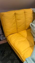 Canape 3 place a vendrecouleur jeune moutarde sans tache, Huis en Inrichting, Ophalen, Zo goed als nieuw