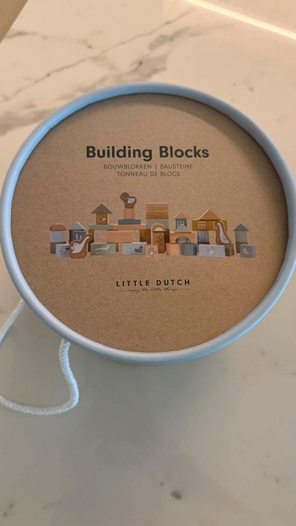 Little Dutch bouwblokken Blue, Enfants & Bébés, Jouets | Jouets en bois, Neuf, Enlèvement ou Envoi