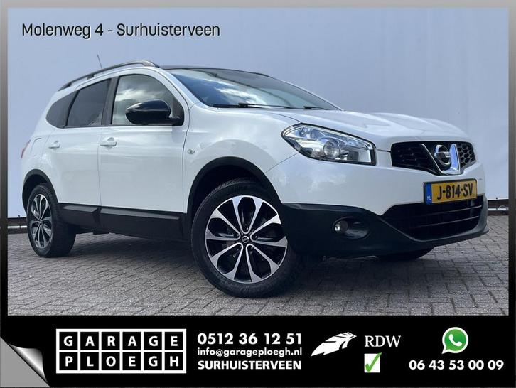 Nissan Qashqai+2 1.6 7-Pers 360 Pano Trekhaak 360Cam Nav/Cru, Auto's, Nissan, Bedrijf, Qashqai+2, ABS, Airbags, Alarm, Bluetooth