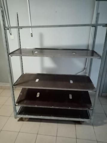 Bloemenkar  Deense kar - rolcontainer beschikbaar voor biedingen