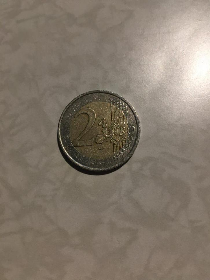 2 Euro Muntstuk Frankrijk 2001 Misslag, Postzegels en Munten, Munten | Europa | Euromunten, Losse munt, 2 euro, Frankrijk, Ophalen of Verzenden