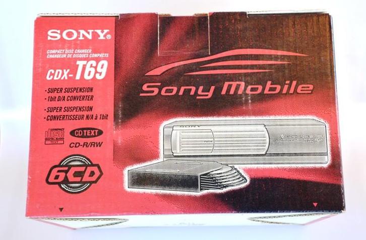 Sony CDX-T69 6 CD changer, Auto diversen, Auto-accessoires, Nieuw, Ophalen of Verzenden