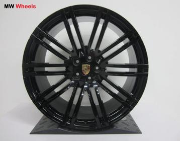 Porsche 21 inch Origineel velgen Macan Turbo HG zwart beschikbaar voor biedingen