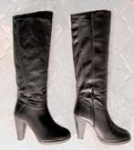 BOTTES EN CUIR BRUN POUR DAMES, Comme neuf, Brun, Enlèvement, Bottes hautes