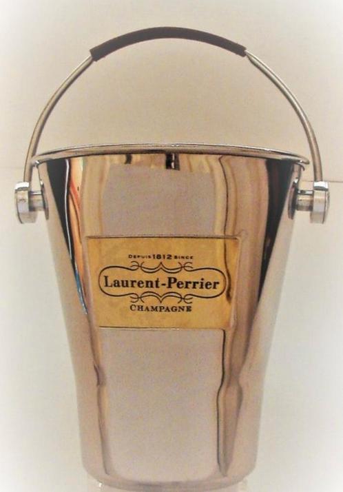 Laurent Perrier, Maison & Meubles, Seaux, Comme neuf, Inox, Avec poignée, Enlèvement