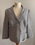 Zwart-witte blazer Escada maat 44, Kleding | Dames, Verzenden, Zwart, Maat 42/44 (L), Escada