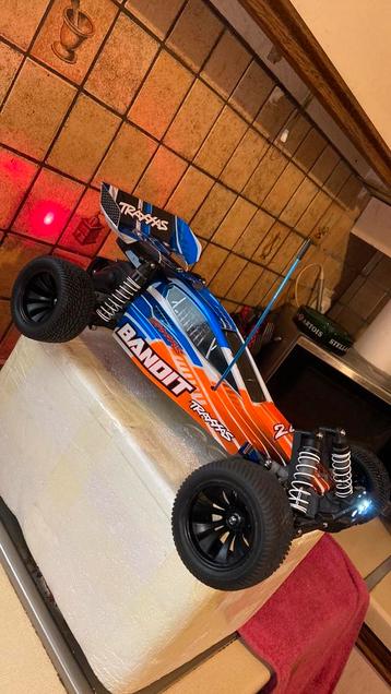 RC TRAXXAS BANDIT IN ZEER GOEDE GEBRUIKTE STAAT FULL RTR beschikbaar voor biedingen