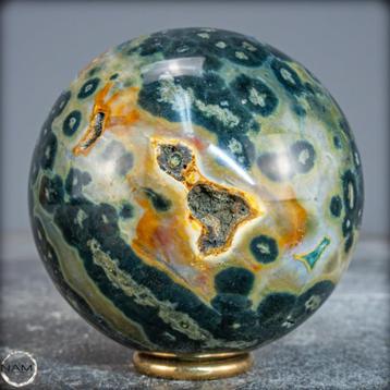 Jasper - Jaspice - BOL - edelsteen - 75 mm beschikbaar voor biedingen