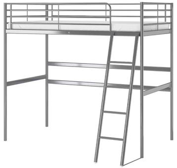 Lit Mezzanine IKEA (valeur neuf: 289 EUR!!) disponible aux enchères