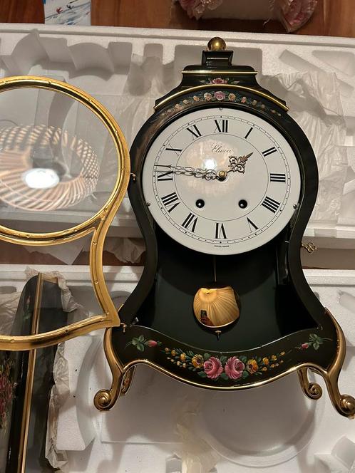 Zwitserse handgeverfde klok - Eluxa Louis XIV 58cm, Antiek en Kunst, Antiek | Klokken, Ophalen