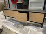 Buffet Dressoir lichte en donkere eik, Huis en Inrichting, Gebruikt, Eikenhout, Ophalen of Verzenden, 200 cm of meer