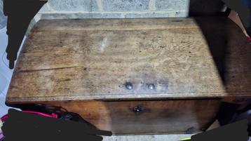 Coffre en bois 19ème siècle beschikbaar voor biedingen