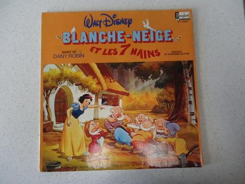 LP  "Walt Disneys" Blanche-Neige et le 7 Nans anno 1979.., Cd's en Dvd's, Vinyl | Kinderen en Jeugd, Gebruikt, Verhaal of Sprookje