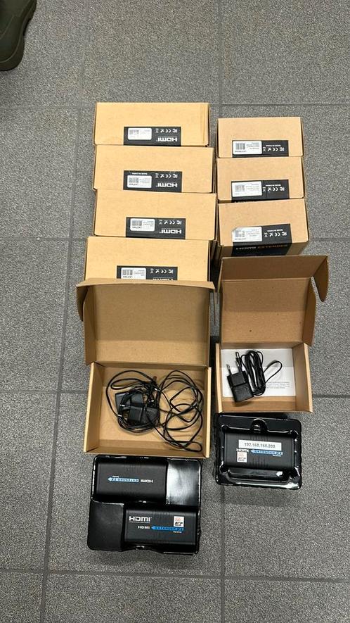 LAN HDMI extender sets, Audio, Tv en Foto, Professionele apparaten, Zo goed als nieuw, Ophalen of Verzenden