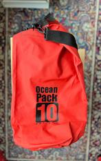 Rode middelgrote waterbestendige dry bag, 10 L, Ophalen