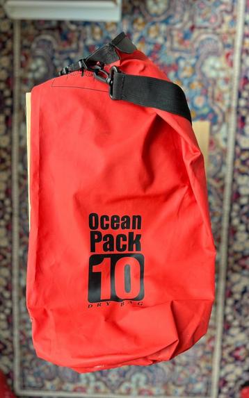 Rode middelgrote waterbestendige dry bag, 10 L