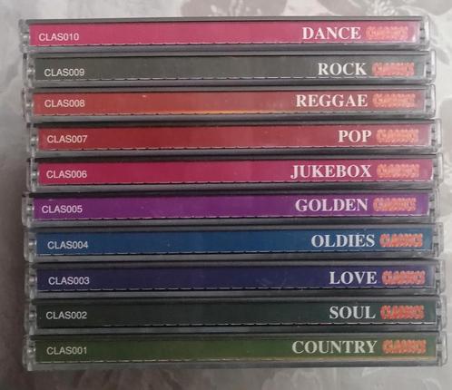 Serie 10 classics verzamel cd's, Cd's en Dvd's, Cd's | Verzamelalbums, Zo goed als nieuw, Dance, Ophalen of Verzenden