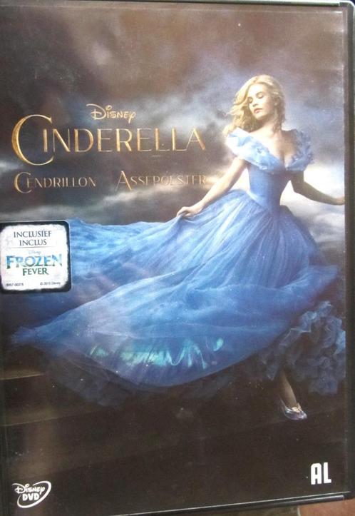 DVD DISNEY- CINDERELLA, Cd's en Dvd's, Dvd's | Kinderen en Jeugd, Zo goed als nieuw, Film, Avontuur, Alle leeftijden, Ophalen of Verzenden
