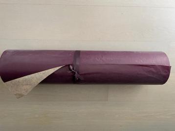 Rol inpakpapier 2 kleurig, 80cm beschikbaar voor biedingen