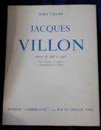 Dora Vallier, Jacques Villon. Oeuvres de 1897 à 1956, Gelezen, Ophalen of Verzenden, Schilder- en Tekenkunst
