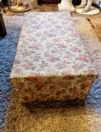 Oude stoffen doos, Ophalen