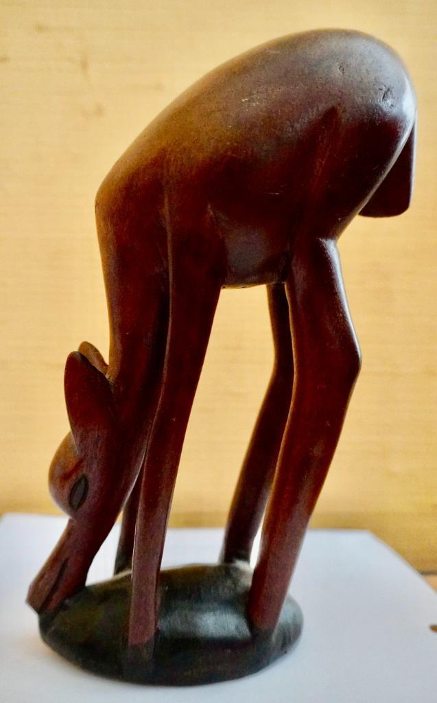 Antilope en bois (Congo), Antiquités & Art, Art | Sculptures & Bois, Enlèvement ou Envoi