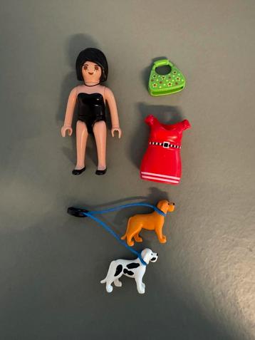 Playmobil Vrouw met puppy's 5490 beschikbaar voor biedingen