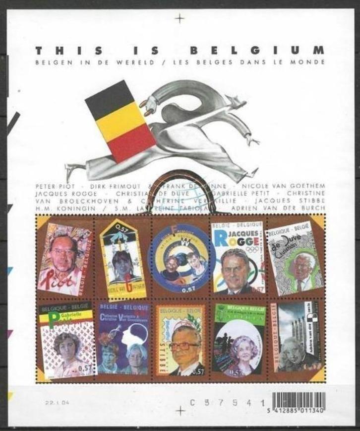 Belgie 2004 - Yvert 3222-3231 /OBP 3235-3244 - Belgie (PF), Postzegels en Munten, Postzegels | Europa | België, Postfris, Verzenden
