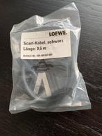Scartkabel Loewe zwart 60 cm (ongebruikt), Verzenden, Nieuw, Minder dan 2 meter, Scartkabel