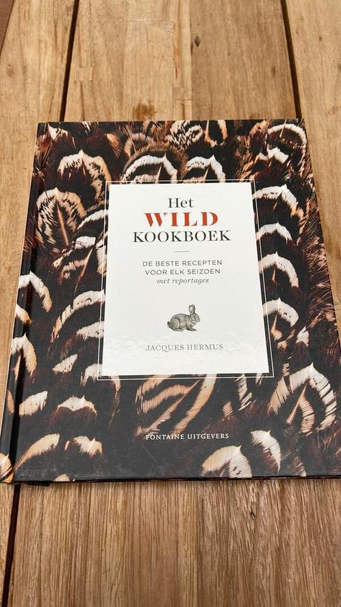Jacques Hermus - Het wildkookboek, Livres, Livres de cuisine, Enlèvement ou Envoi