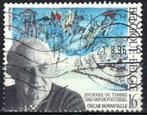 Belgie 1996 - Yvert/OBP 2629 - Dag van de Postzegel (ST), Verzenden, Gestempeld, Kunst