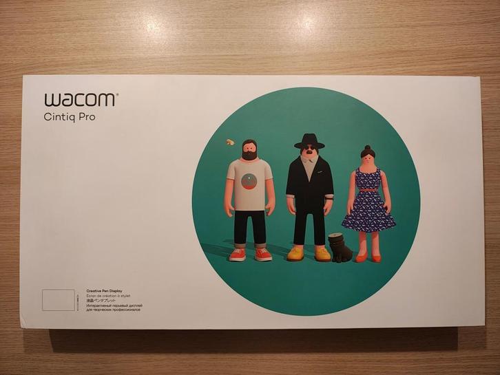 Wacom Cintiq Pro 16 inch, Computers en Software, Tekentablets, Zo goed als nieuw, Bedraad, Multi-touch, Ophalen of Verzenden
