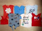 7 t-shirts & tops fille - taille 122 (7 ans), Kinderen en Baby's, Kinderkleding | Maat 122, Ophalen, Gebruikt, Meisje, Setje