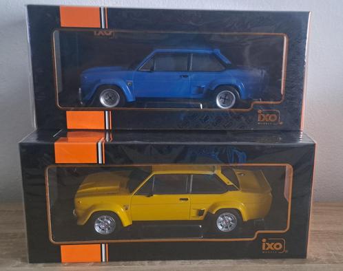 2x Fiat 131 Abarth 1980 1:18ème, Hobby & Loisirs créatifs, Voitures miniatures | 1:18, Neuf, Voiture, Autres marques, Enlèvement ou Envoi