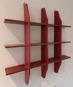 Vol hout wandrekje, Huis en Inrichting, Woonaccessoires | Wandplanken en Boekenplanken, Ophalen of Verzenden, Zo goed als nieuw