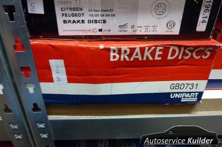 Remschijven toyota corolla e9 voorzijde Unipart Nieuw,, Autos : Pièces & Accessoires, Freins & Transmission, Toyota, Neuf, Enlèvement ou Envoi