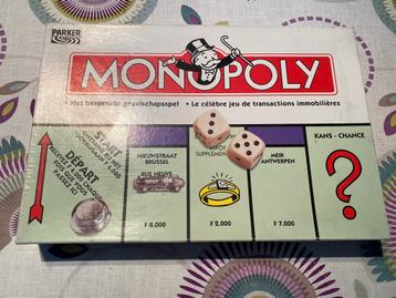 Monopoly Parker – Édition Tonka Corporation (1996, Belgique) beschikbaar voor biedingen