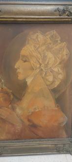 École belge (XIXe) - Beauté espagnole, Antiquités & Art, Art | Peinture | Classique, Enlèvement ou Envoi