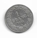 België: 1 frank Leopold 1 - 1844 = morin 27 = zeldzaam, Postzegels en Munten, Verzenden, Zilver, Losse munt, Zilver
