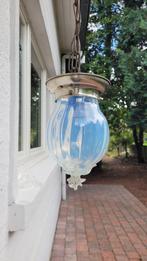 Jolie suspension en verre opalin, Maison & Meubles, Lampes | Suspensions, Enlèvement, Utilisé, Moins de 50 cm, Verre
