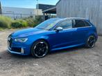 Audi RS3 2.5TFSI Quattro S-tronic, bj2016, 140.000km, Autos, Audi, Cuir, Cruise Control, Achat, Noir