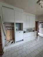 Gratis keuken, Bois, Enlèvement, Blanc, Cuisine d'angle