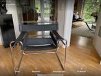 Bauhaus zetel te koop leer- metalen frame, Ophalen