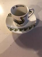 4 mokka kopjes (espresso) in Auteuil porselein (Giraud), Antiek en Kunst, Antiek | Porselein, Ophalen of Verzenden