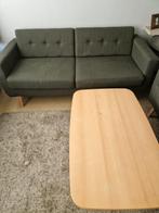2 zetels en salontafel, Ophalen, Gebruikt, 150 tot 200 cm, Driepersoons